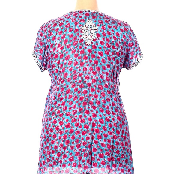 Sulu Collection Women’s Plus Silk blend Summer Blouse. Size 18. - Picture 2 of 11